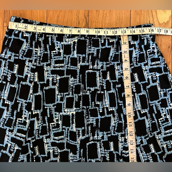 Jaclyn Smith Extra Large Women's Pull On Elastic Waist A Line Midi Skirt Career - Picture 5 of 8